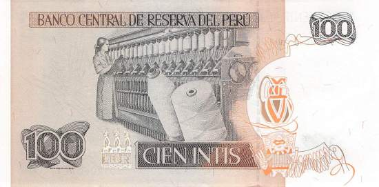 100 Intis 1987